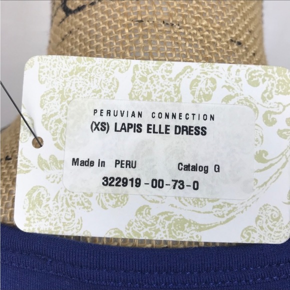 Peruvian Connection Lapis Ellle Dress PERU - Picture 8 of 8